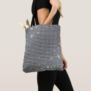 brilliant Bag, glitter tote, glamorous Diamond Tot Tote Bag