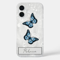 Brilliant Blue Butterflies