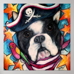 Brilliant Bulldog Poster