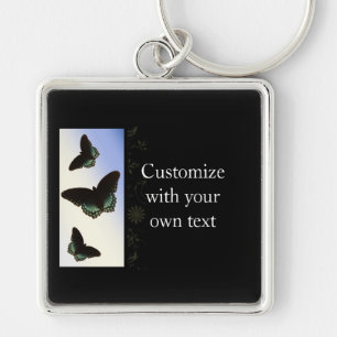 Brilliant Butterflies Keychain