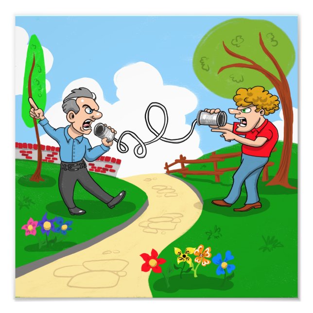 Brilliant Conversationalists Photo Print (Front)