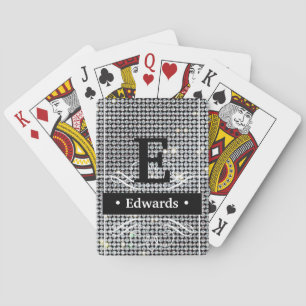 Brilliant diamond Playing Cards, personalised Play Cards
