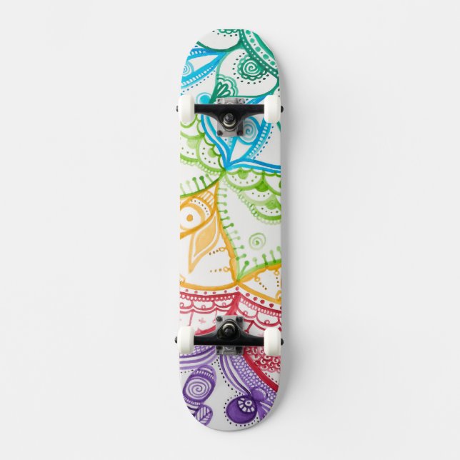 Brilliant Dream Skateboard By Megaflora (Front)
