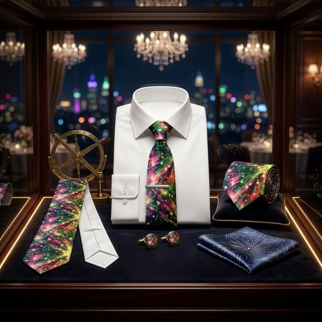 Brilliant Fireworks Tie (Creator Uploaded)