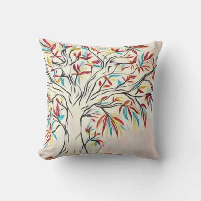 Brilliant foliage cushion (Front)