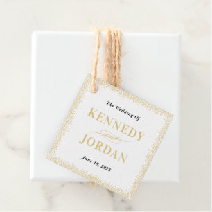 Brilliant Glow EDITABLE COLOR Favour Tags