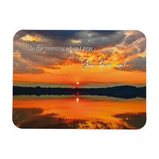 Brilliant Glowing Clouds at dawn Photo Magnet