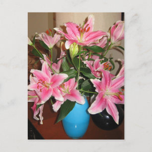 Brilliant Lilies Postcard