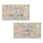 brilliant opal stone photo business card