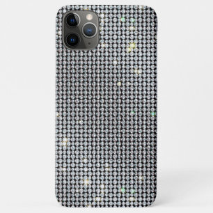 brilliant Phone Case, glitter Phone, white Diamond Case-Mate iPhone Case