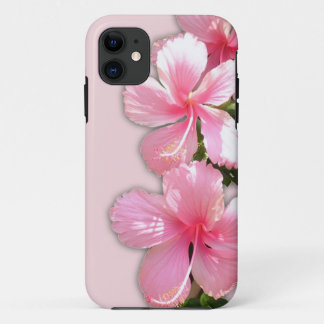 Brilliant Pink Hawaiian Hibiscus Flowers Case-Mate iPhone Case