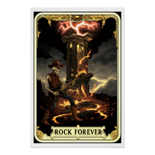 Brilliant Poster, Rock Music Forever Poster