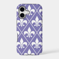 Brilliant Purple Fleur de Lis