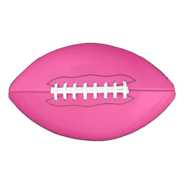 Brilliant rose  (solid colour)  football (Front)