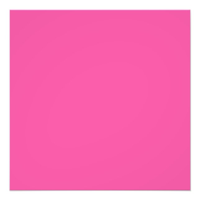 Brilliant rose  (solid colour)  photo print (Front)