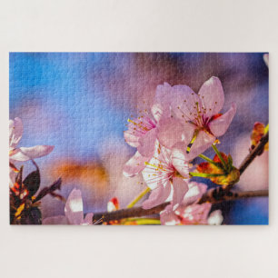 Brilliant Sakura Blossoms Jigsaw Puzzle
