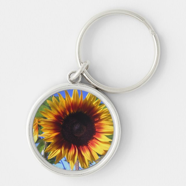 Brilliant Sunflower Keychain (Front)