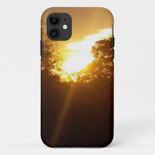 Brilliant sunrise over the trees Case-Mate iPhone case