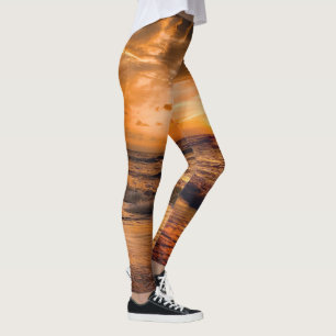 Brilliant Sunset Ladies Leggings