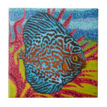 Brilliant Tropical Fish II Tile<br><div class="desc">Marine Life</div>