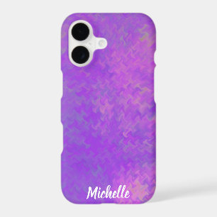 Brilliant Violet Marbled Artsy Personalised