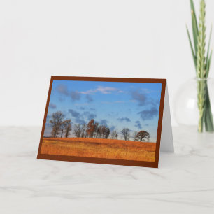Brilliantly Coloured Scenery Thinking Of You Card