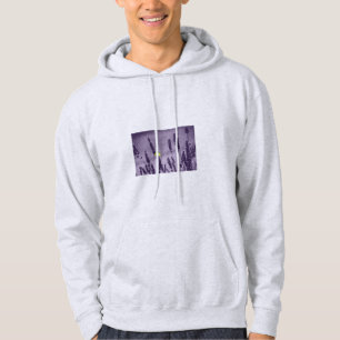 Brimstone Butterfly on a Purple Lavender Field Hoodie