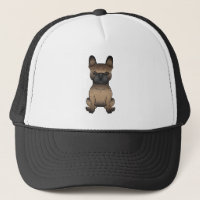 Brindle And White Boston Terrier Cute Cartoon Dog