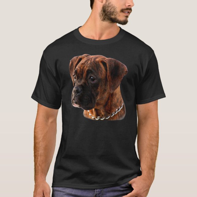 Brindle Boxer puppy T-shirt (Front)
