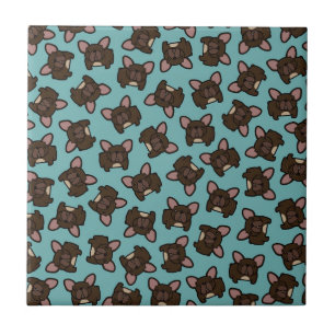 Brindle Frenchie Tile