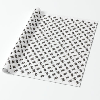 Brindle Mastiff History Wrapping Paper