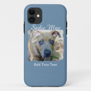Brindle Pit Bull Puppy by Shirley Taylor iPhone 11 Case