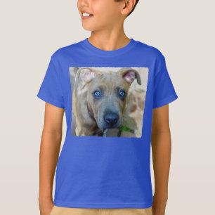 Brindle Pit Bull Puppy by Shirley Taylor T-Shirt