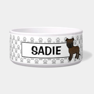 Brindle Staffordshire Bull Terrier And Name