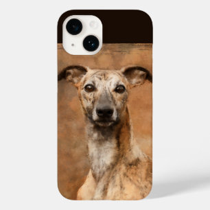Brindle Whippet Dog Case-Mate iPhone 14 Case
