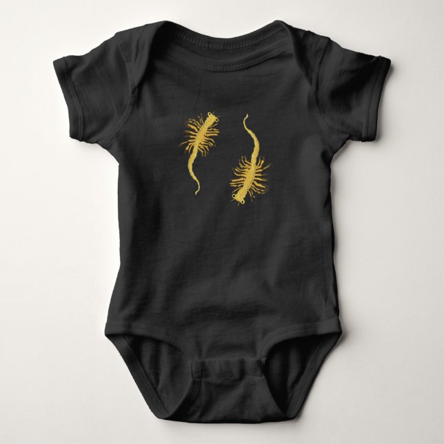 Brine Shrimp T-Shirt Baby Bodysuit (Front)