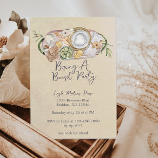 Bring a Board Charcuterie Party Invitation