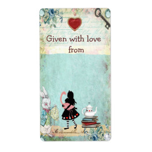 Bring a Book Alice in Wonderland Bookplates