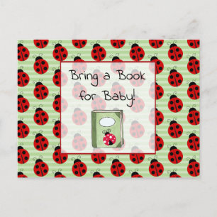 Bring a Book for Baby Baby Shower Card