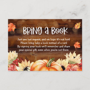 Bring a Book Instead of a Card Insert