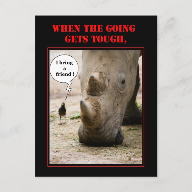 Bring a Friend Postcard (Front)