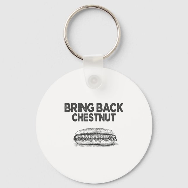 Bring Back Chestnut- Winner  Key Ring (Front)