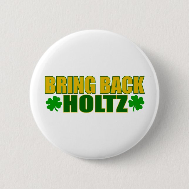 Bring Back Holtz 6 Cm Round Badge (Front)