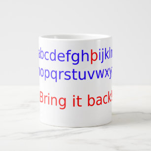 bring back thorn large coffee mug