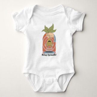 "Bring Earmuffs!" Screaming Mandrake Graphic Baby Bodysuit