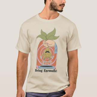 "Bring Earmuffs!" Screaming Mandrake Graphic T-Shirt