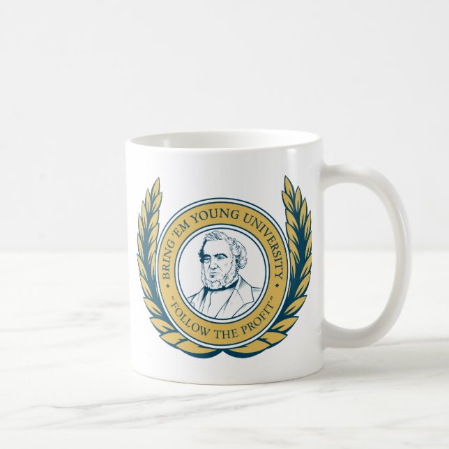 Bring 'Em Young Coffee Mug (Right)