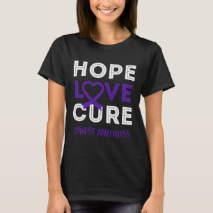 Bring Epilepsy Awareness To Bring Hope Love Cure T-Shirt