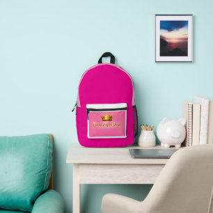 bring glamour in your backpack. printed backpack