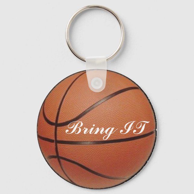Bring It, Basketball Key Ring (Front)